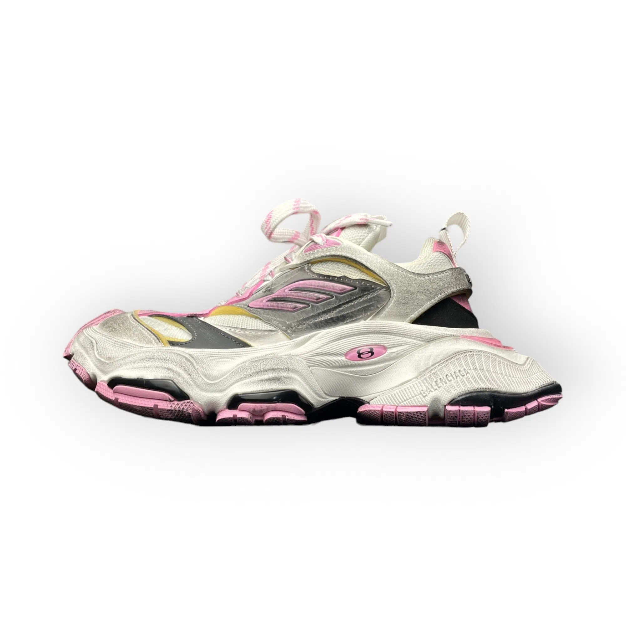 Balenciaga Cargo Sneaker In Grey White Pink、mysite、Cacoeks