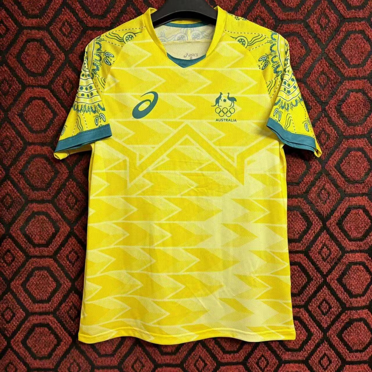 2024 Australia Home Olympics Football Shirt-mysite Custom Football Kit- Nextkits