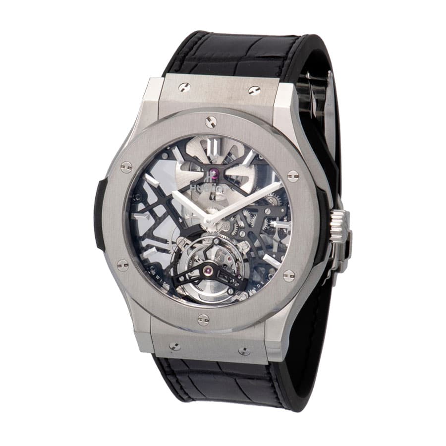 hublot classic fusion tourbillon skeleton dial 505 nx 0170 lr 1