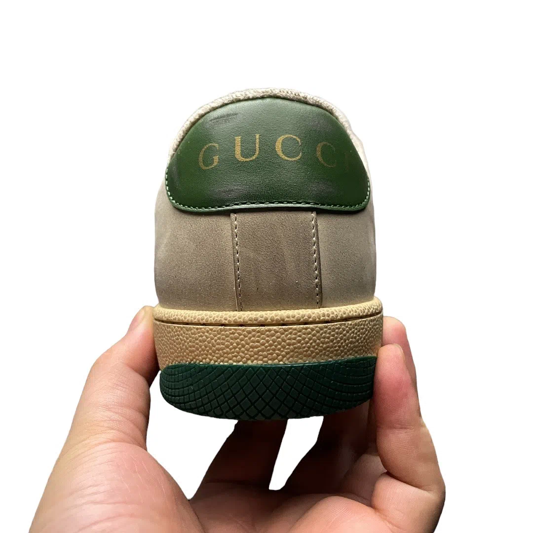 Gucci Screener GG Sneaker Beige Green、mysite、Cacoeks