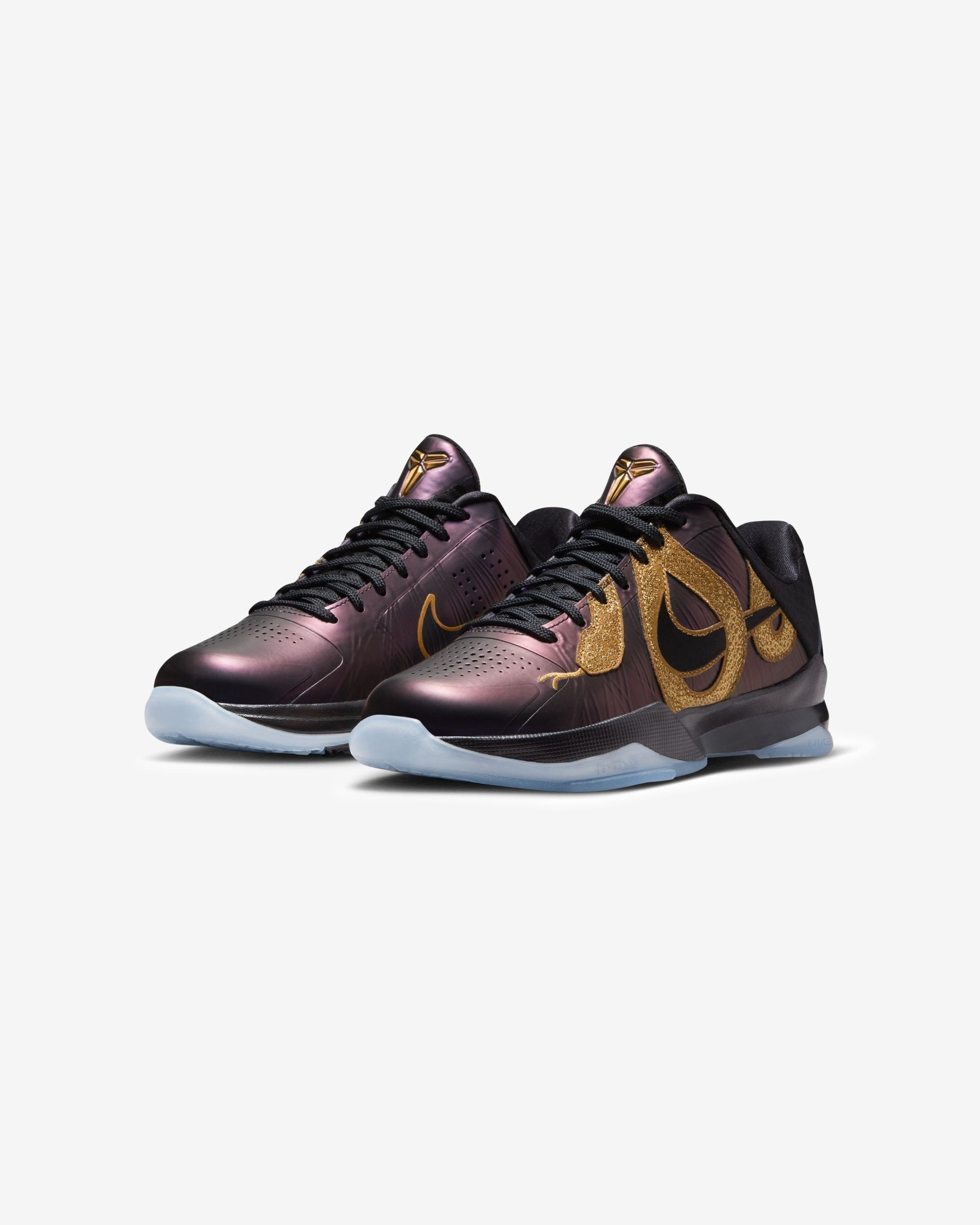 NIKE GS KOBE PROTRO V - EGGPLANT/ BLACK/ METALLICGOLD