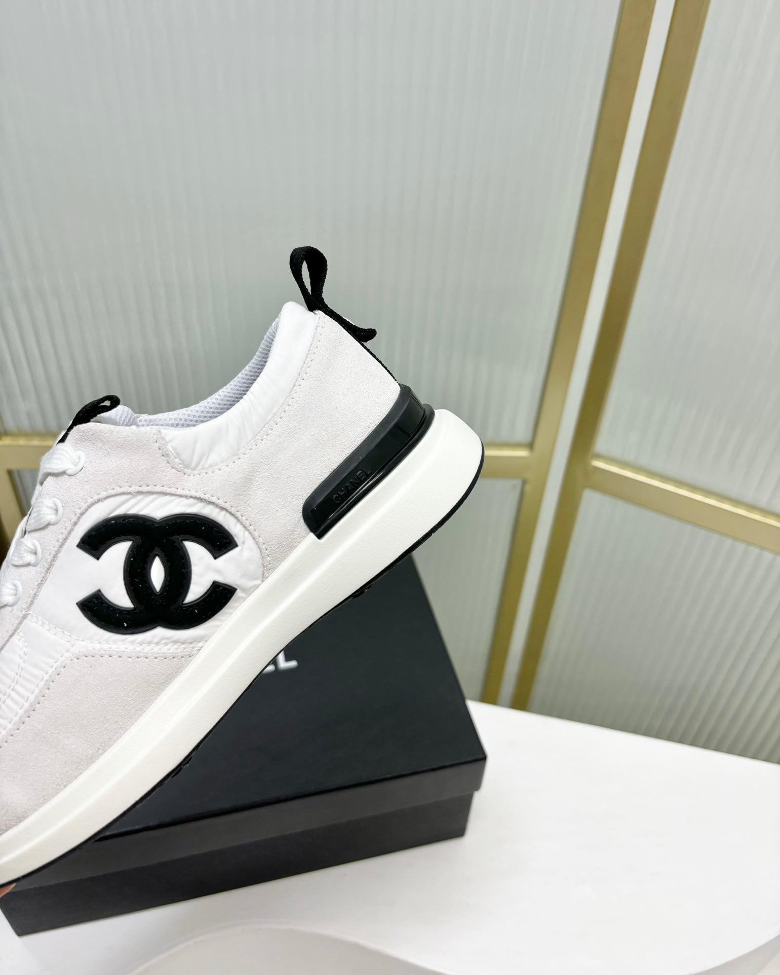 SNEAKER IN WHITE MIX GREY SUEDE、mysite、Cacoeks