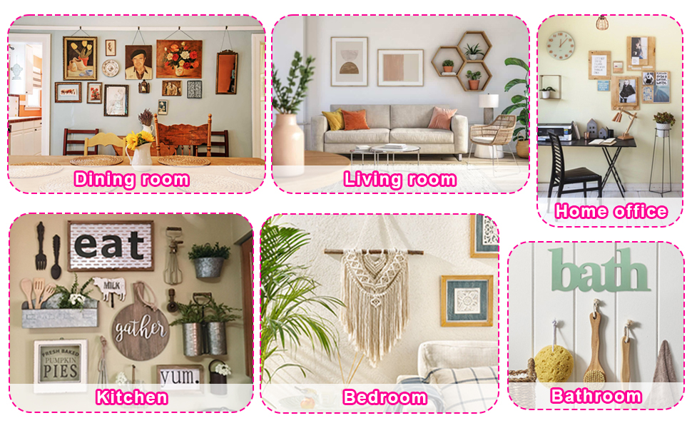 Versatile Picture Hanging Kit hammer set