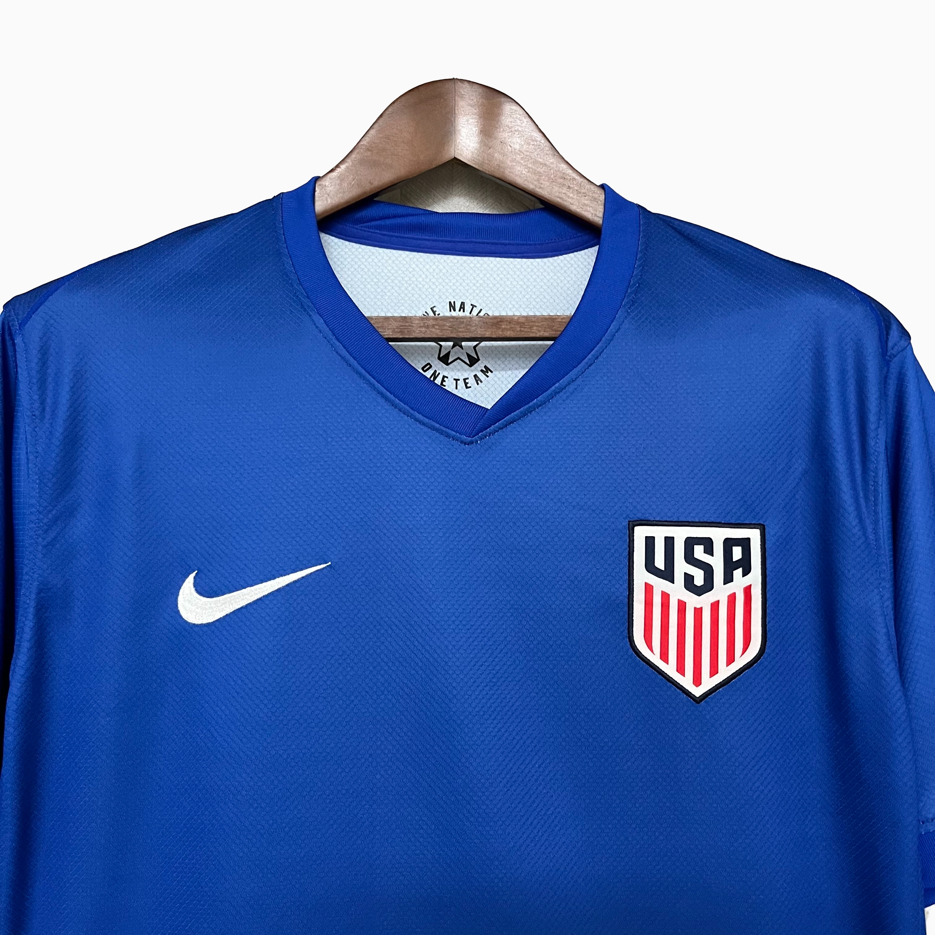 Higojerseys-United States USA 2024 Away Stadium Jersey - Fans Version