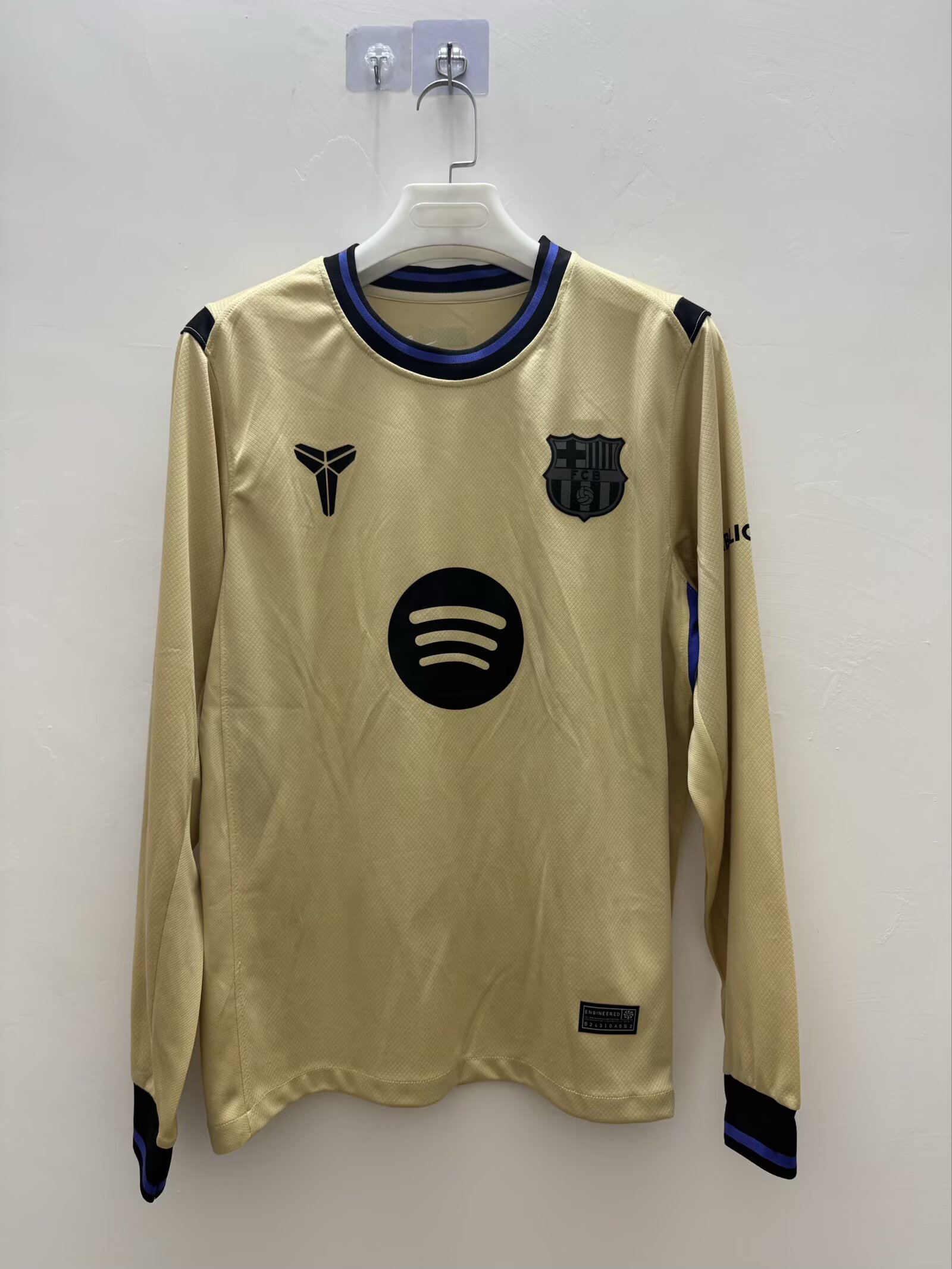 2025/2026 Long Sleeve Barcelona Away Football Shirt 1:1 Thai Quality:football jersey mysite: unitedjerseyfootball 邓江浪:football