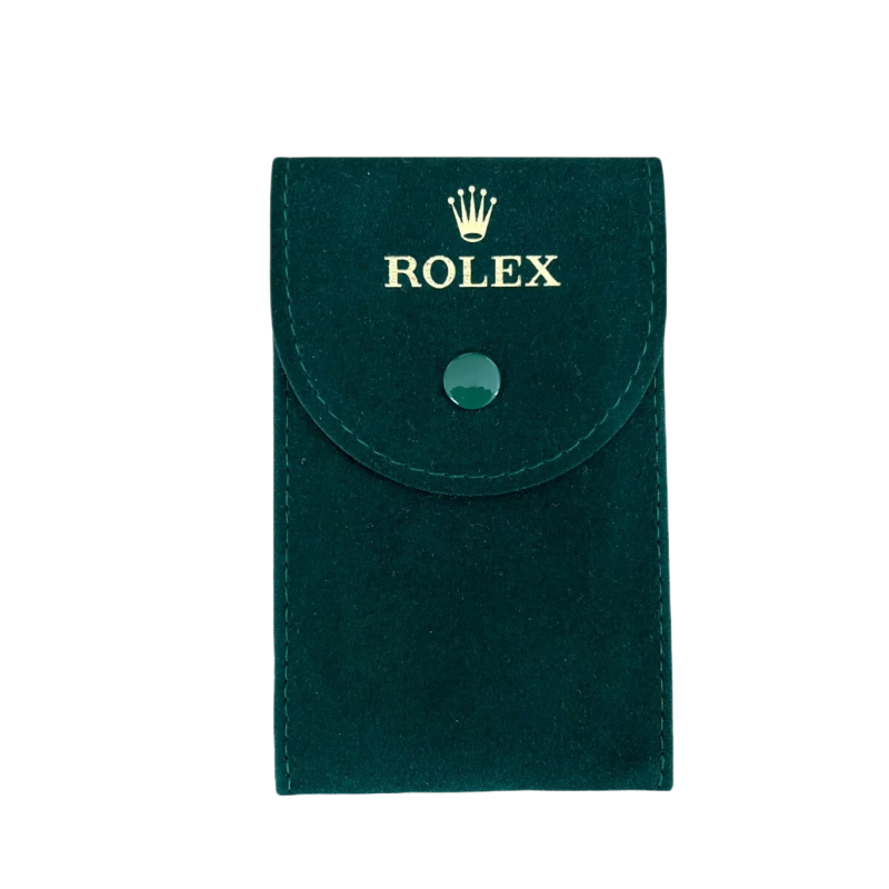 Rolex Travel Watch Case – Premium Green Pouch for Secure Storage (Ref. 4447844.8064)