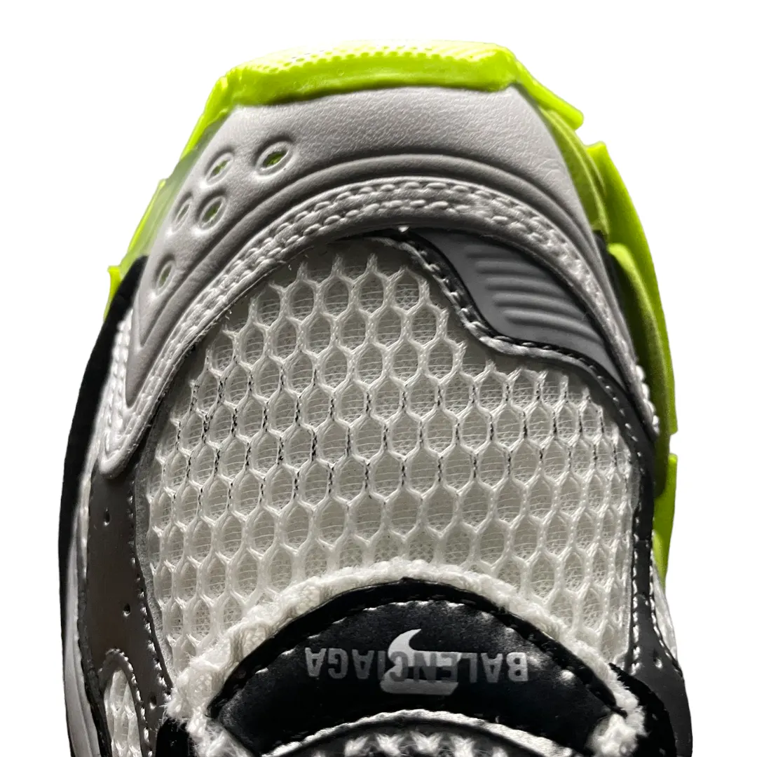 Balenciaga Runner Trainer In White Black Fluo Yellow、mysite、Cacoeks