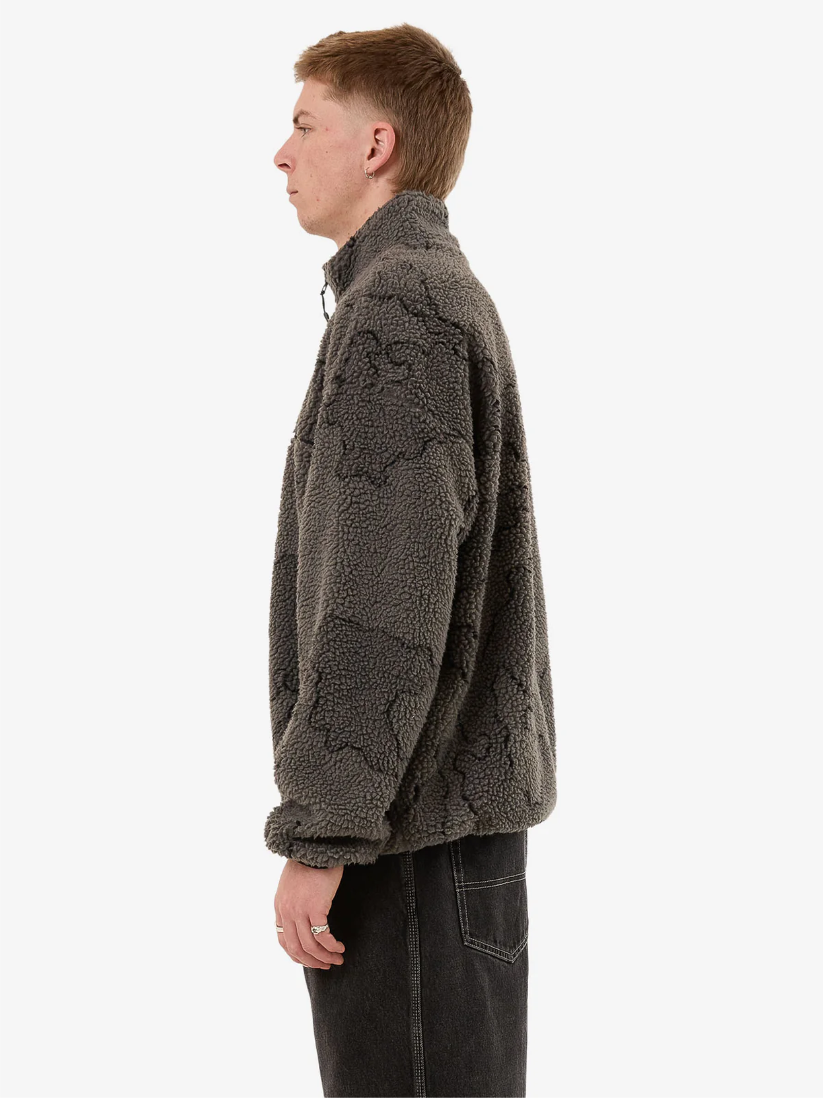 Delirium Quarter Zip Sherpa Fleece