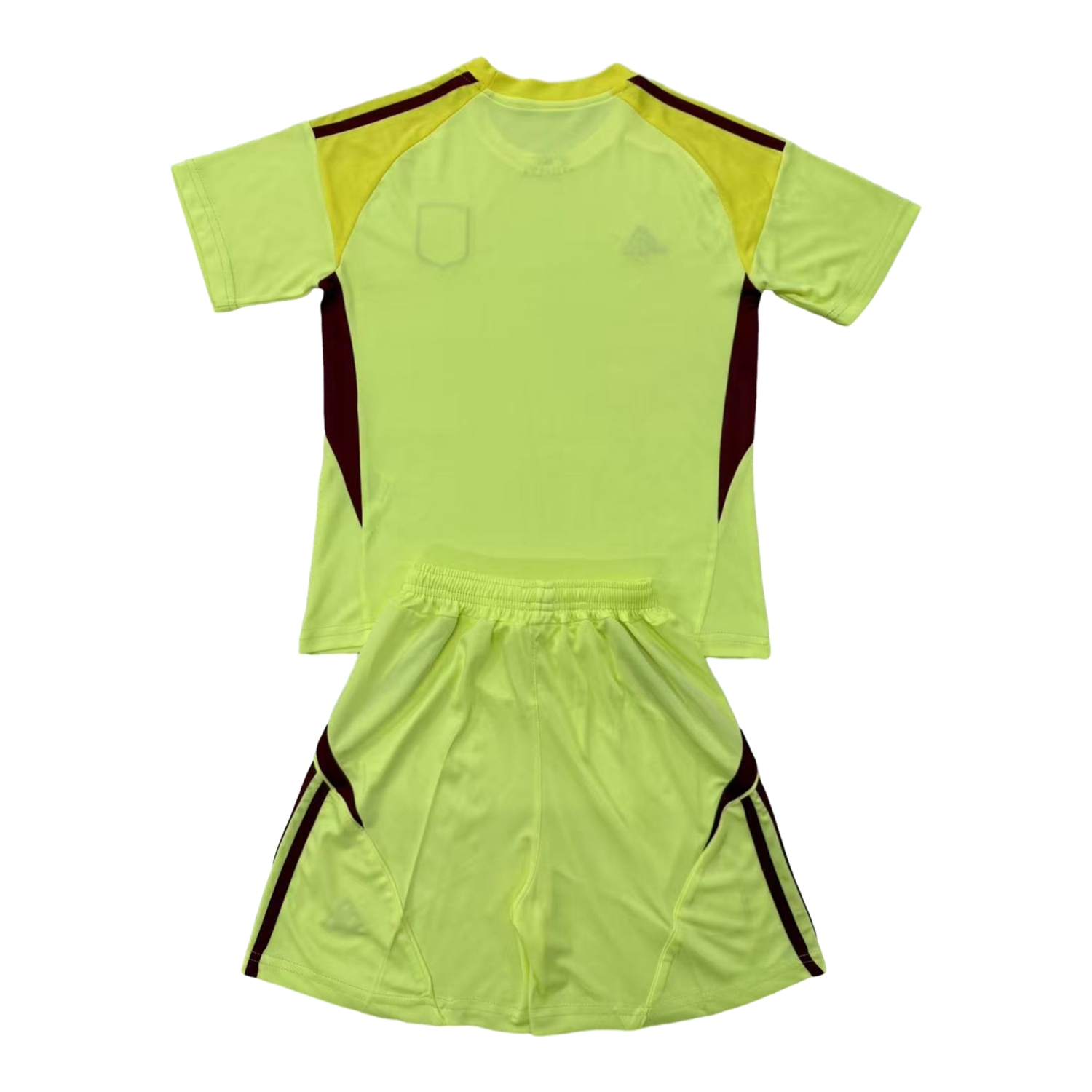 UltraTrikot-Aston Villa 25-26 Yellow Unsponsored Goalkeeper Kids Kit
