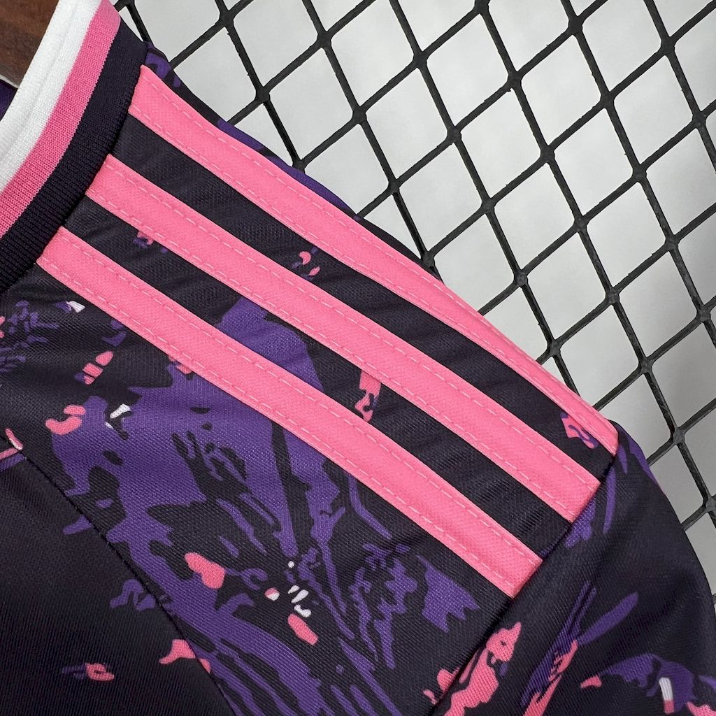 JerseysGala.com | Real Madrid 24-25 Pink & Purple & Black Special Edition Jersey -Customize Name, Number and Patch | Worldwide Shipping