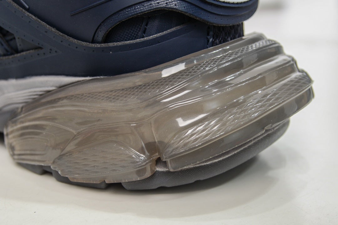 Balenciaga Track Clear Sole Sneaker in Dark Navy、mysite、Cacoeks