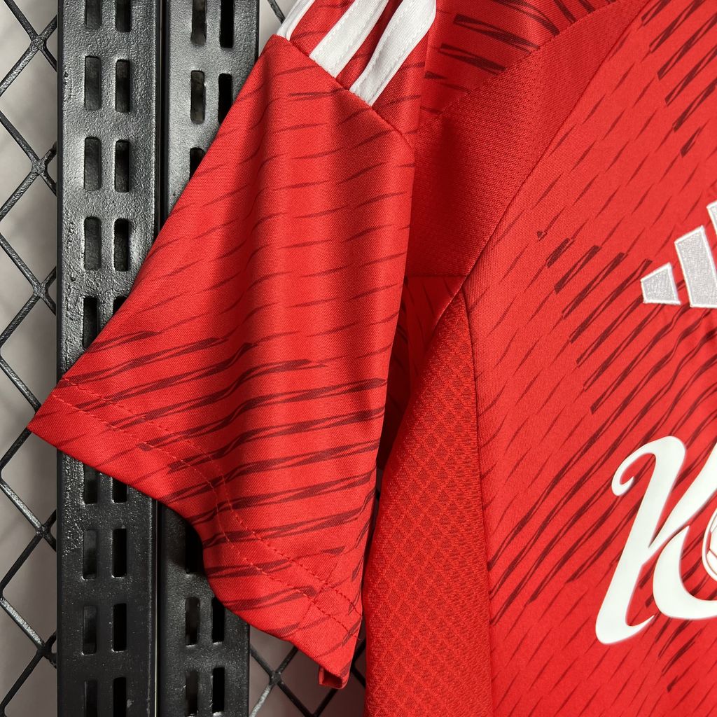 Higojerseys-Nottingham Forest 24-25 Home Stadium Jersey - Fans Version