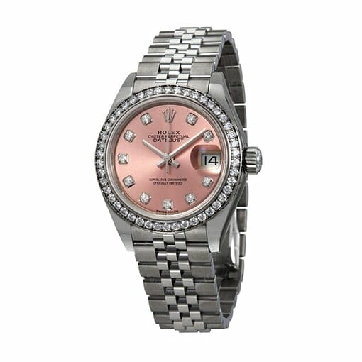 Rolex Datejust 126234 Diamond Bezel Pink Dial Replica-fasswatch