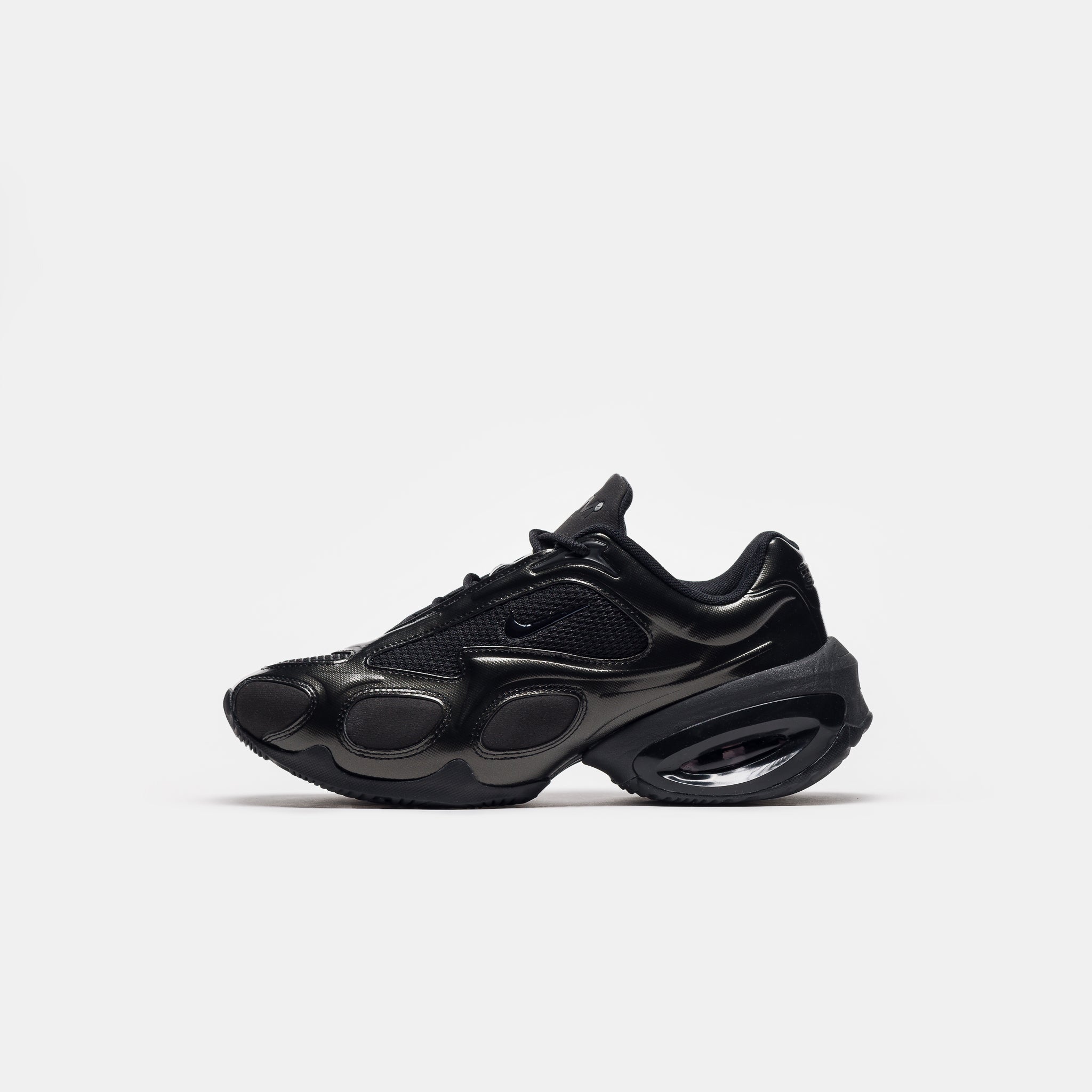 Air Max Muse Sneaker in Black/Black/Metallic Silver
