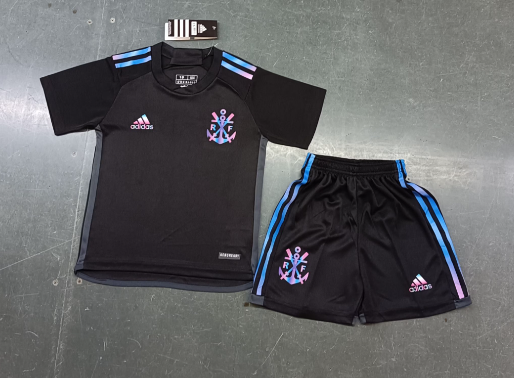 23/24 Flamenco Third Football Shirt Kids Size Suit-mysite Custom Football Kit- Nextkits