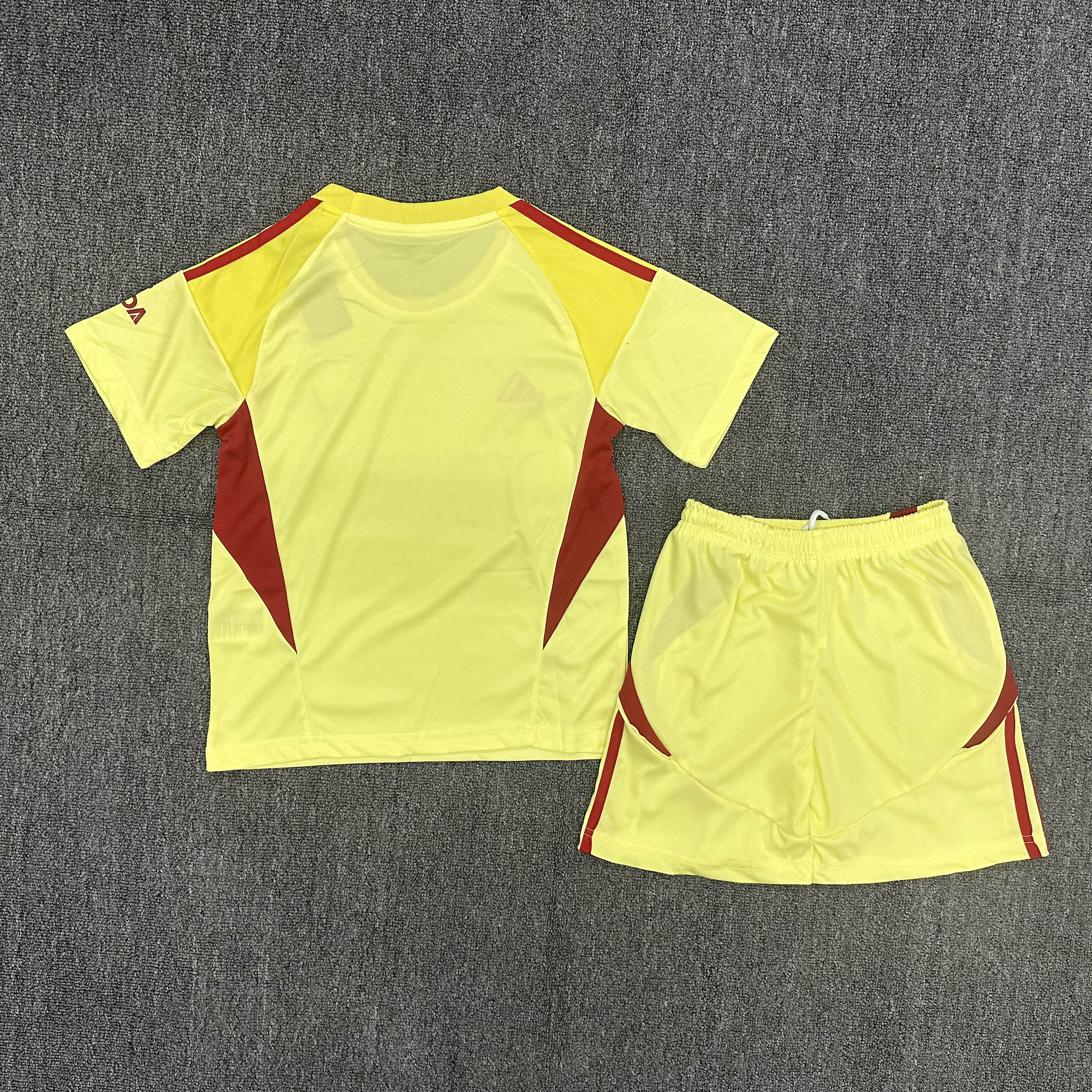 2025/2026 Arsenal Goalkeeper Yellow Football Shirt 1:1 Thai Quality Kids Size:football jersey mysite: unitedjerseyfootball 邓江浪:football