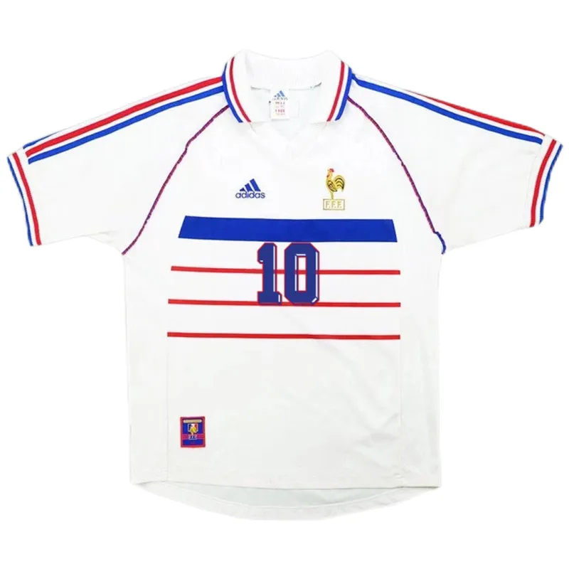 1998 France World Cup Away soccer jersey-Retro version: Ajax 24-25 Home Stadium Jersey - Fans Version mysite: Adidas luxuryfootballshirts.com: https://www.luxuryfootballshirts.com/