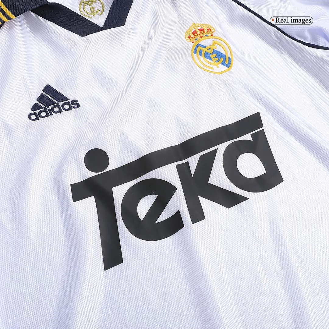 1999-00 Real Madrid Retro Away long soccer jersey-Retro version: Ajax 24-25 Home Stadium Jersey - Fans Version mysite: Adidas luxuryfootballshirts.com: https://www.luxuryfootballshirts.com/
