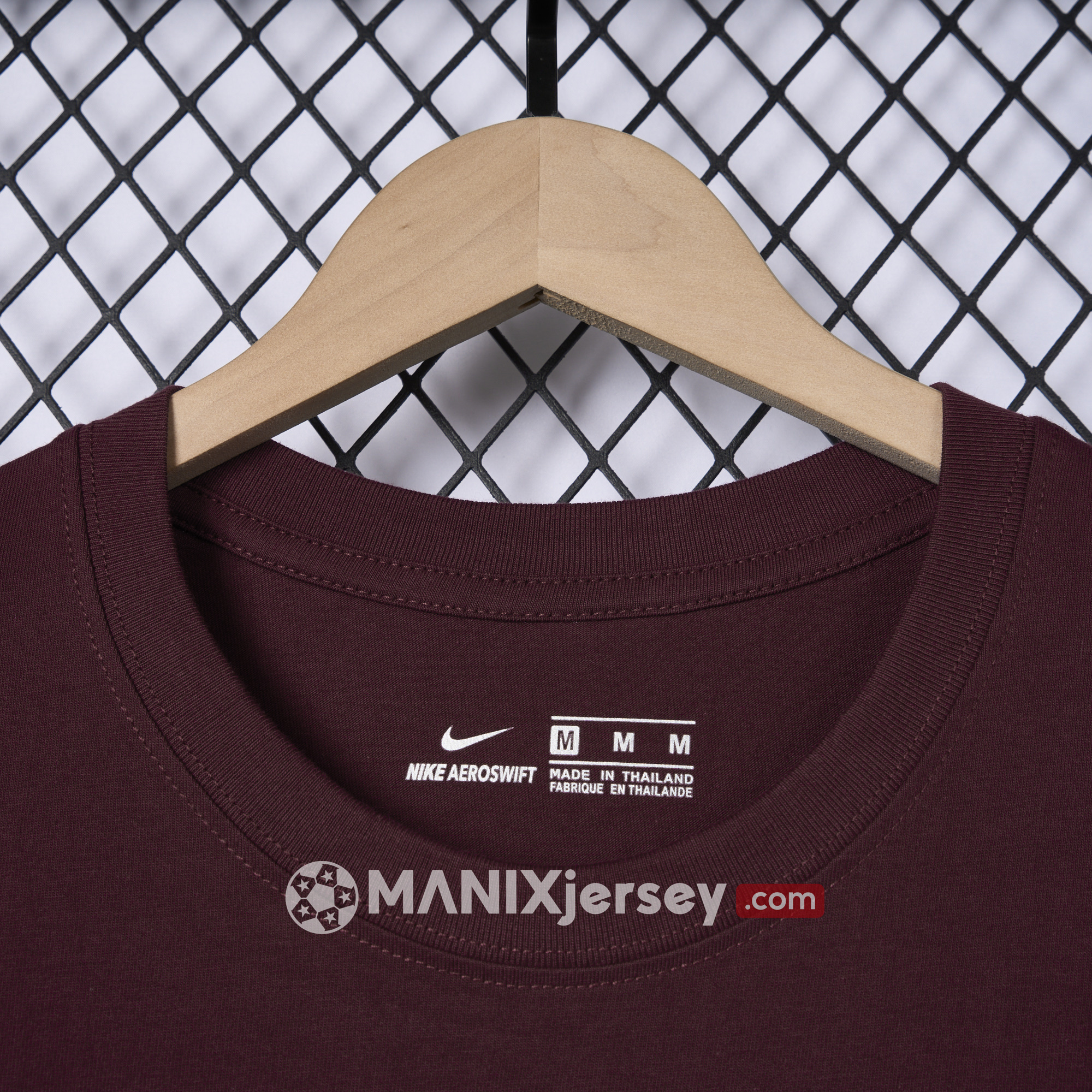 ManixJersey.com | Barcelona 24-25 Red Big LOGO T-Shirt -Customize Name, Number and Patch | Worldwide Shipping