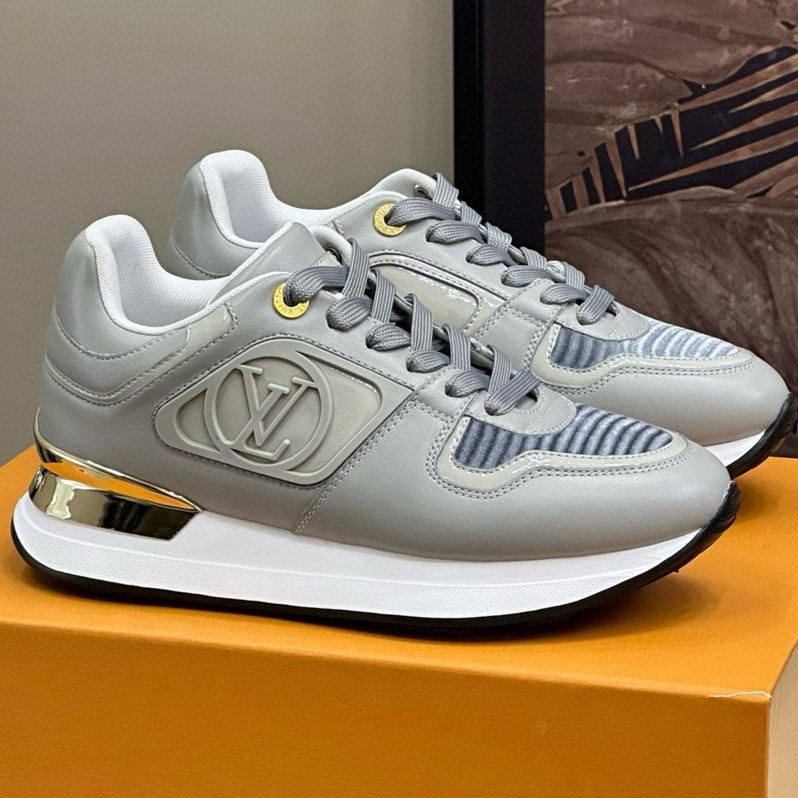LV NEO RUN AWAY SNEAKER IN DOLPHIN GRAY CALFSKIN、mysite、Cacoeks