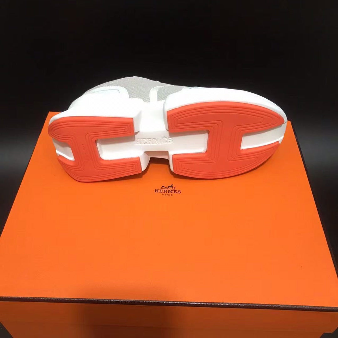 GIGA SNEAKER LIGHT GRAY MIX WHITE CALFSKIN、mysite、Cacoeks