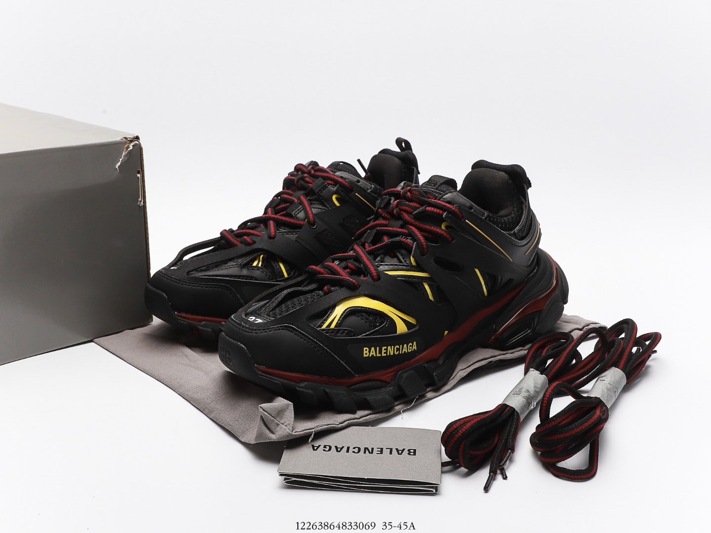 Balenciaga Track Trainer Black Bordeaux、mysite、Cacoeks