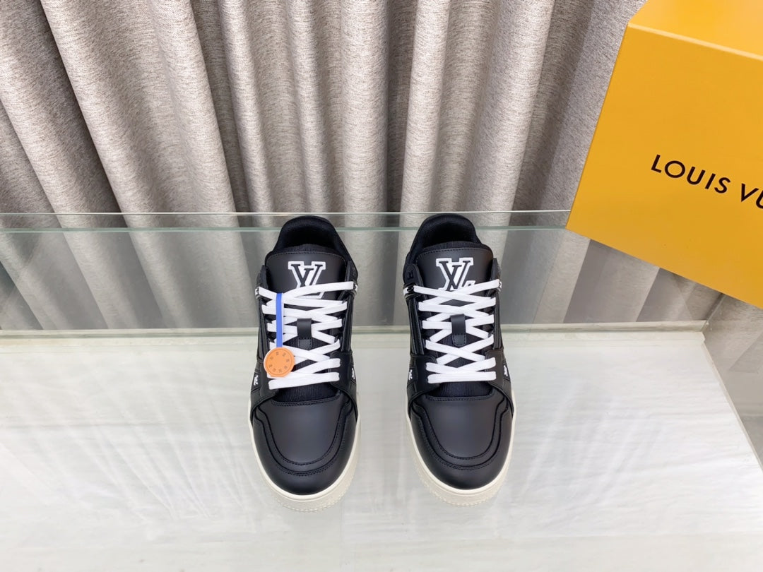 LV MAXI TRAINER IN BLACK CALFSKIN、mysite、Cacoeks