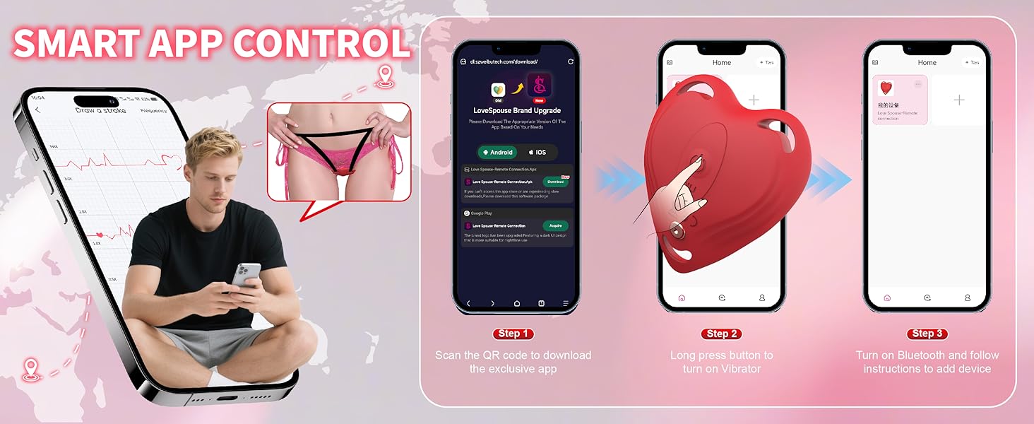 App Remote Control Vibrator