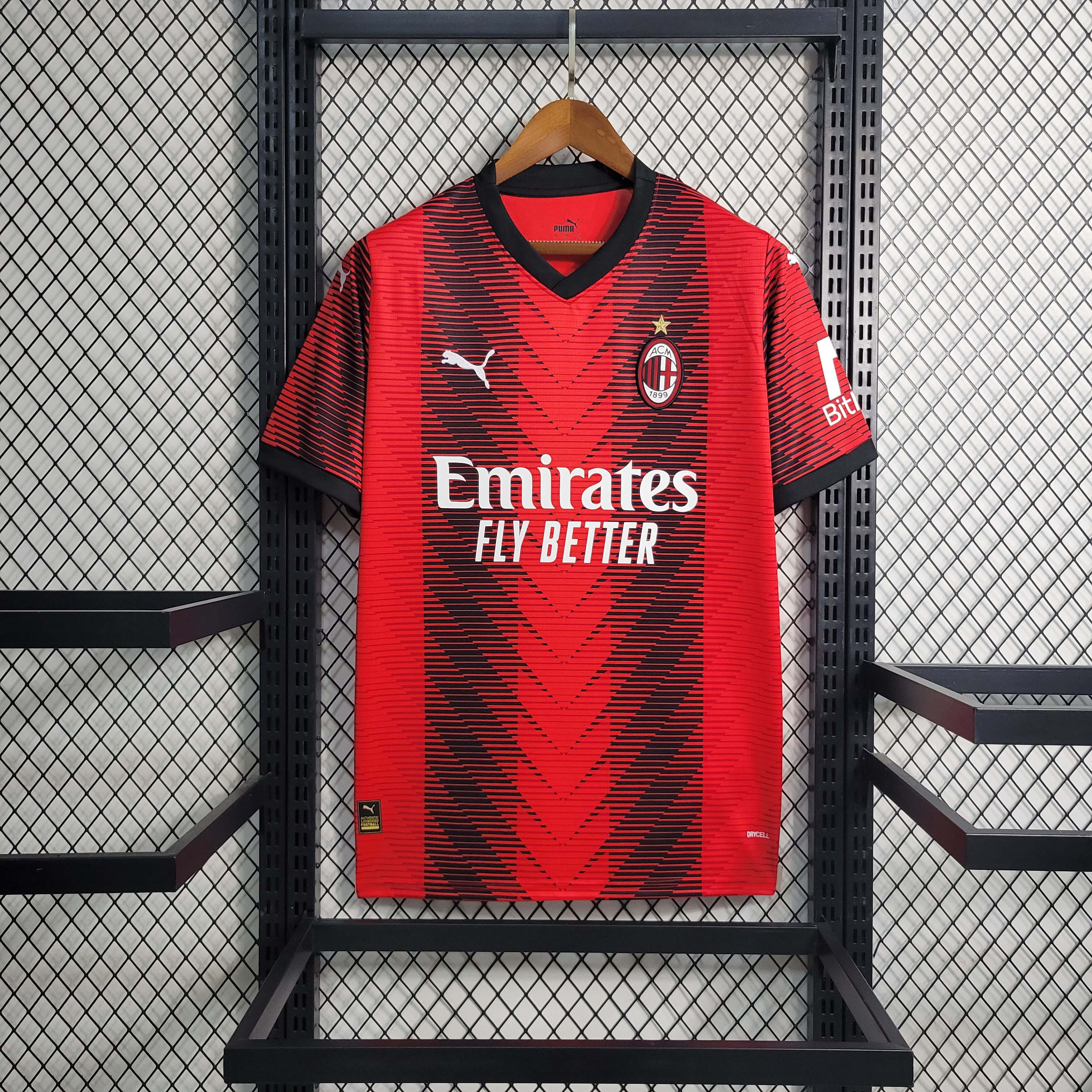 2023/2024 AC Milan Home Soccer Jersey 1:1 Thai Quality:football jersey mysite: unitedjerseyfootball 邓江浪:football