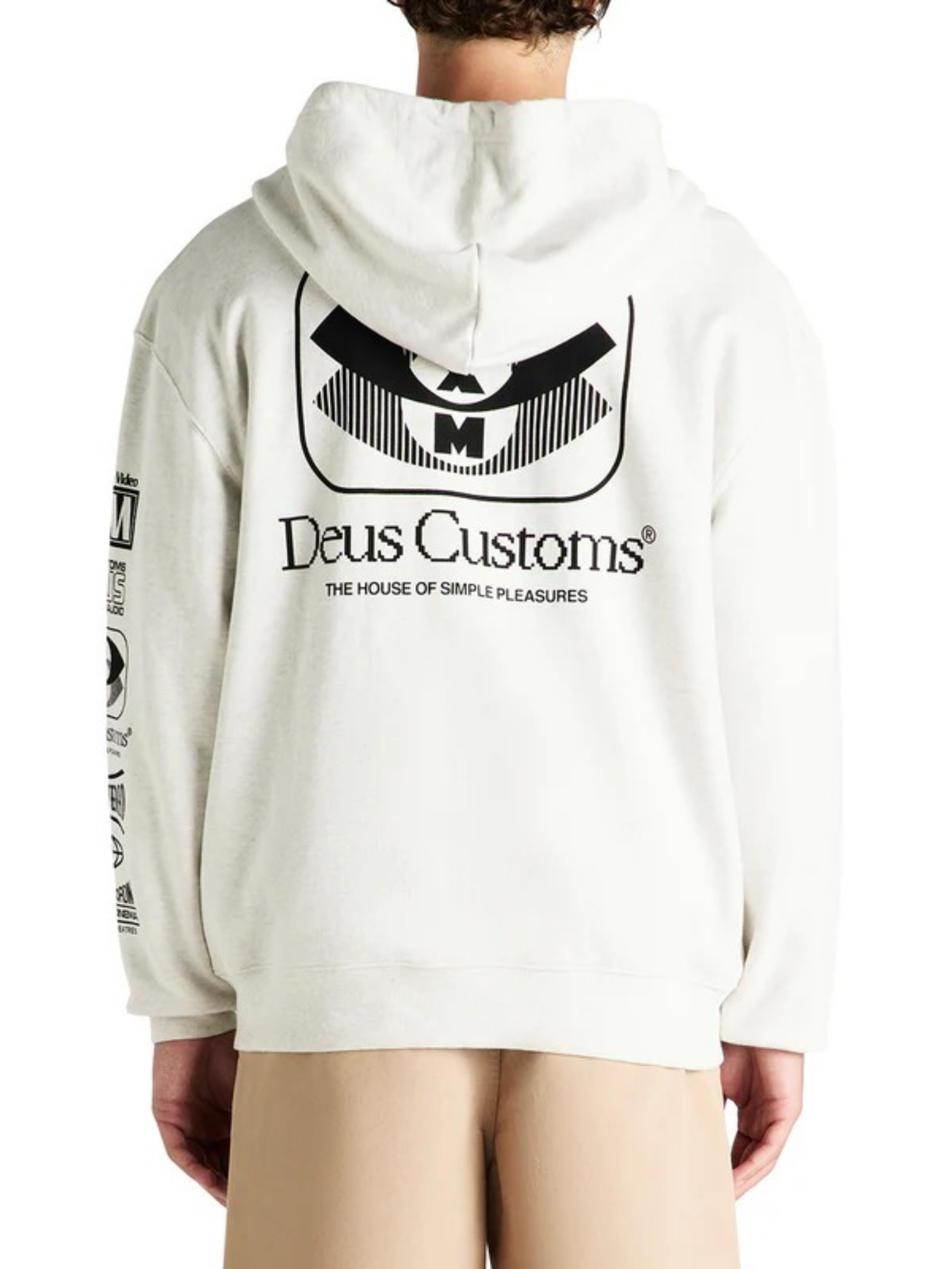 Cinematic Static Zip Hood