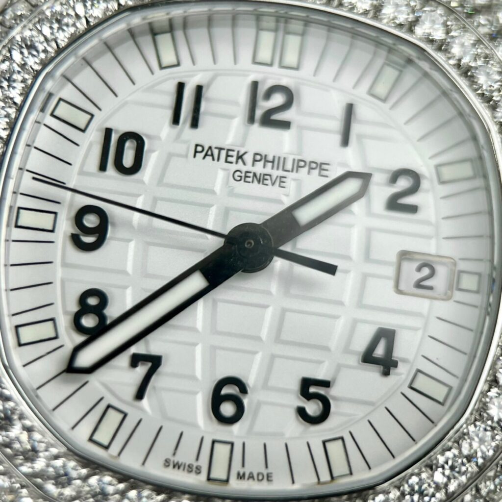 Đồng Hồ Patek Philippe Aquanaut 5069G Độ Moissanite Replica 11 PPF (2)