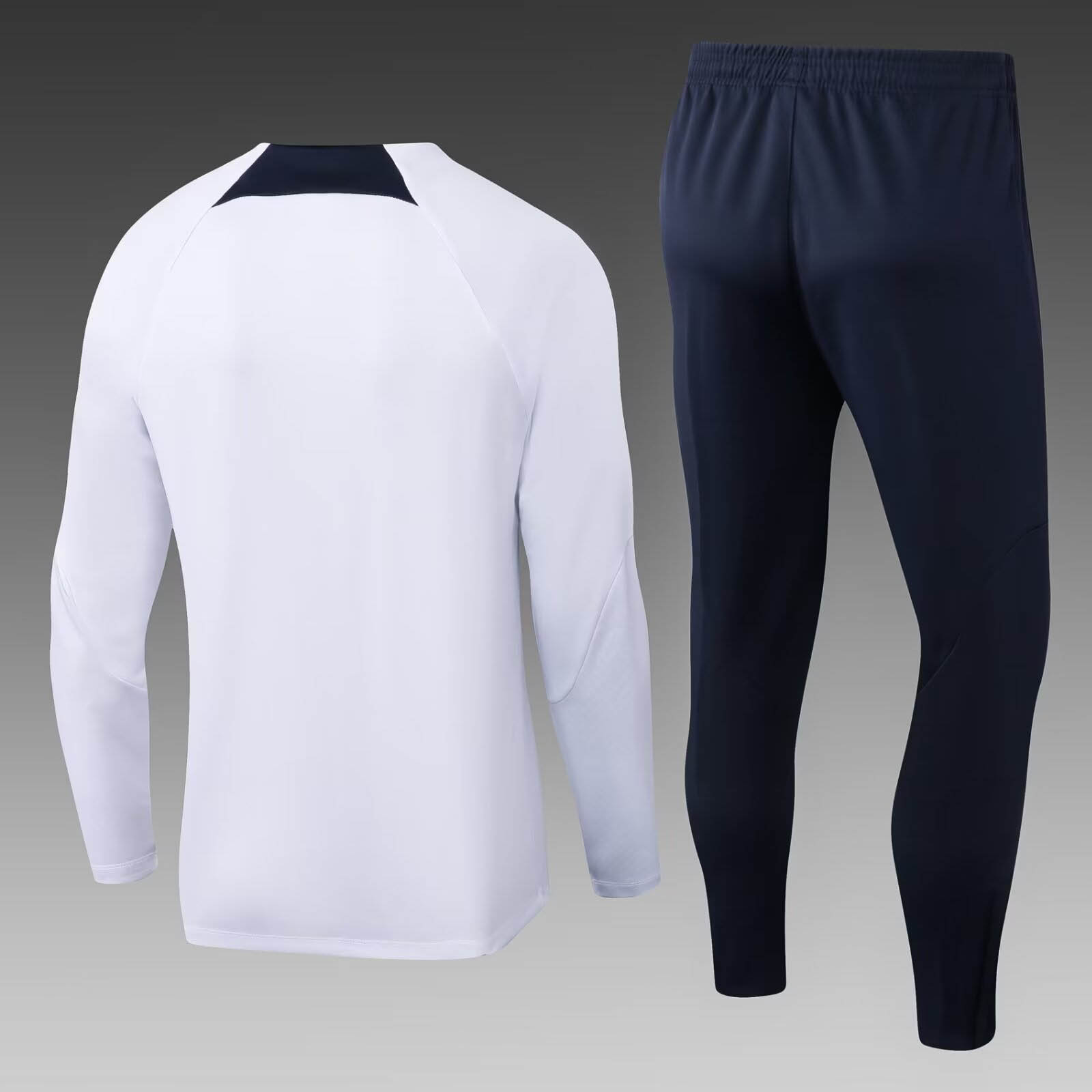 2022/2023 Psg Paris Saint-Germain Half-Pull Training Suit White Set:football jersey mysite: unitedjerseyfootball 邓江浪:football
