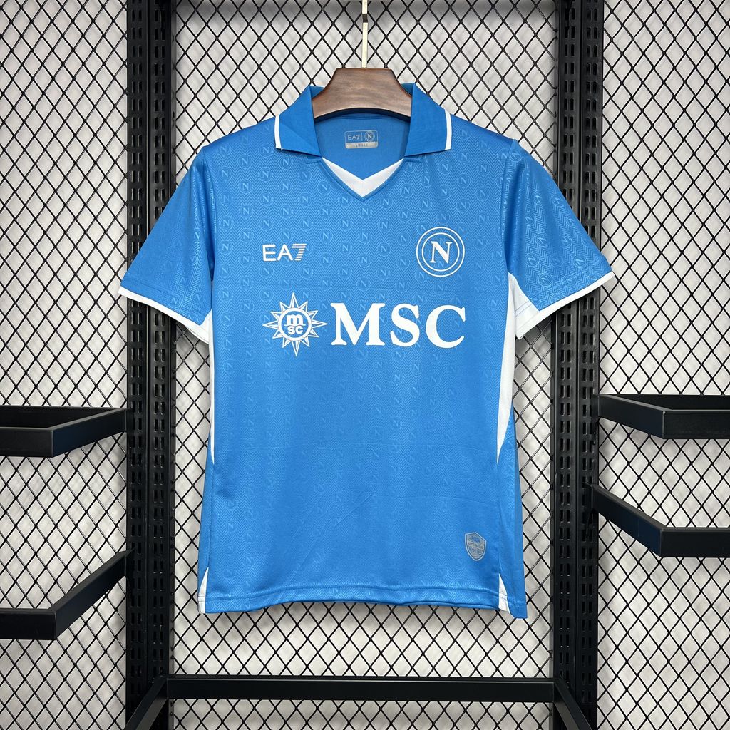 Higojerseys-SSC Napoli 24-25 Home Stadium Jersey - Fans Version