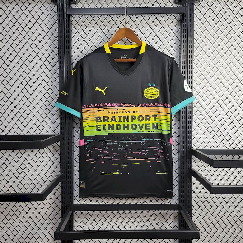 ManixJersey.com | PSV Eindhoven 24-25 Away Jersey - Fans Version -Customize Name, Number and Patch | Worldwide Shipping