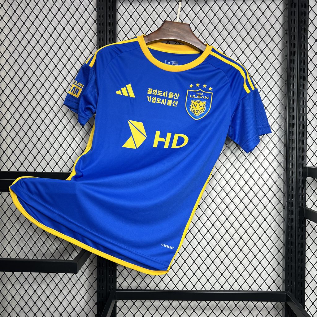 ManixJersey.com | Ulsan HD FC 24-25 Home Stadium Jersey - Fans Version -Customize Name, Number and Patch | Worldwide Shipping