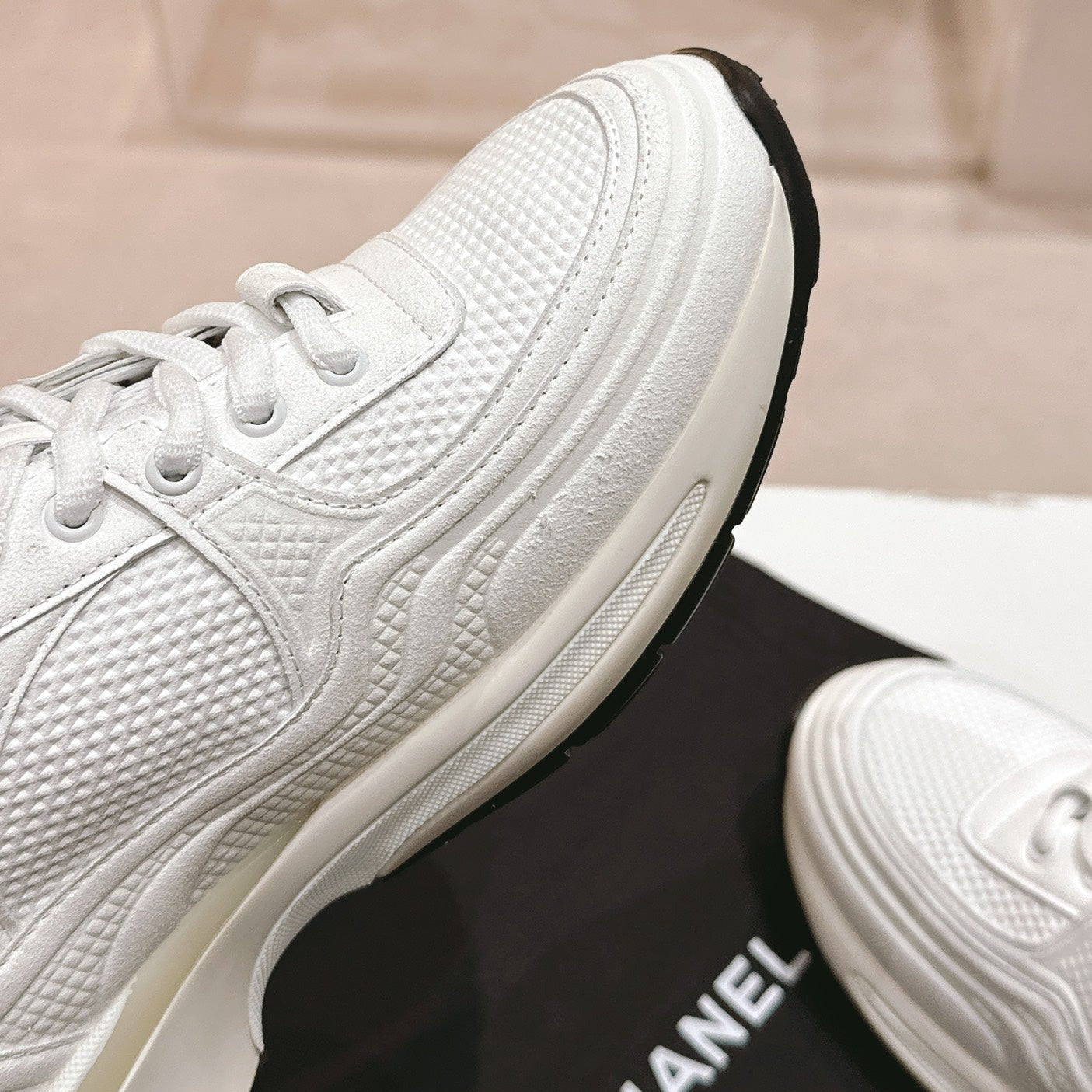 Women's White Sneaker Breathable mesh、mysite、Cacoeks