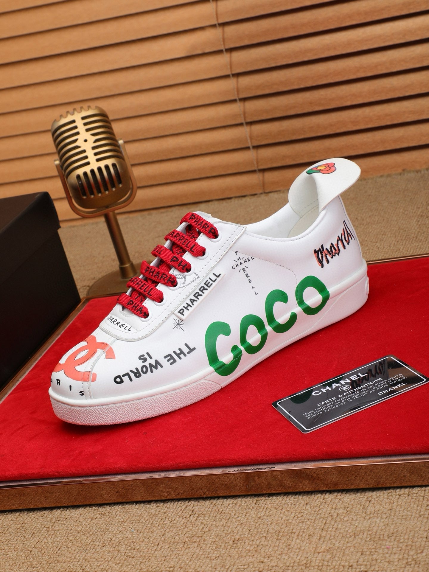 CC COCO SNEAKERS IN COLORFUL CALFSKIN、mysite、Cacoeks