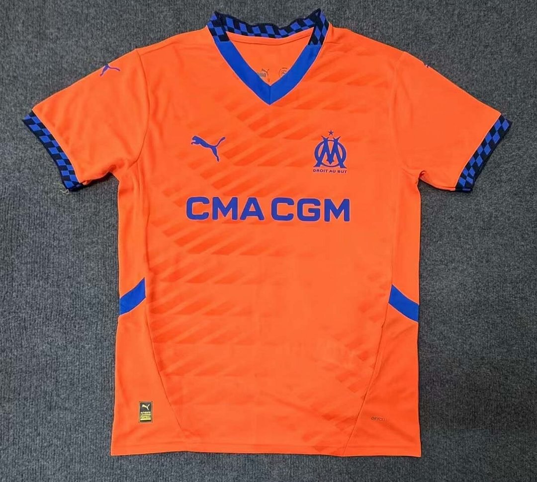 24/25 Olympique de Marseille Third Away Football Shirt-mysite Custom Football Kit- Nextkits