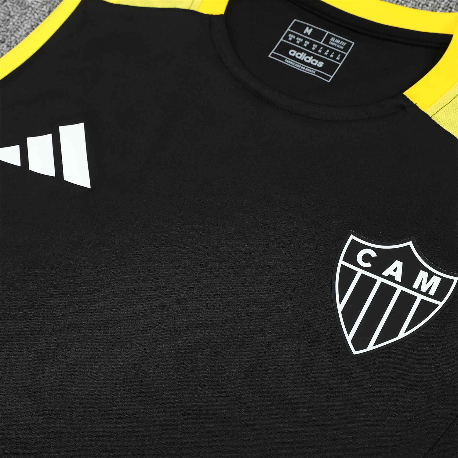 UltraTrikot-Atletico Mineiro 25-26 Vest Training Set - Black Vest With Black Shorts