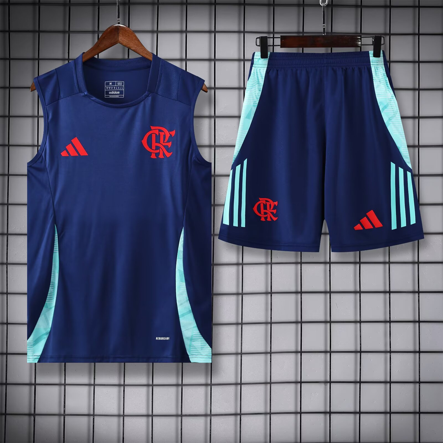 UltraTrikot-Flamengo 25-26 Vest Training Set - Royal Blue With Royal Blue