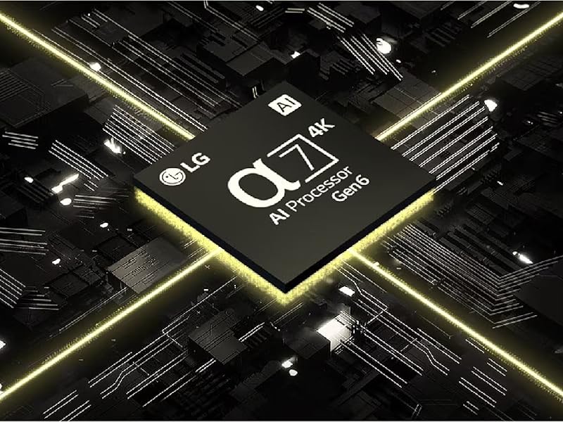 Picture powered by the a7 AI Processor 4K Gen6 for an immersive viewing experience