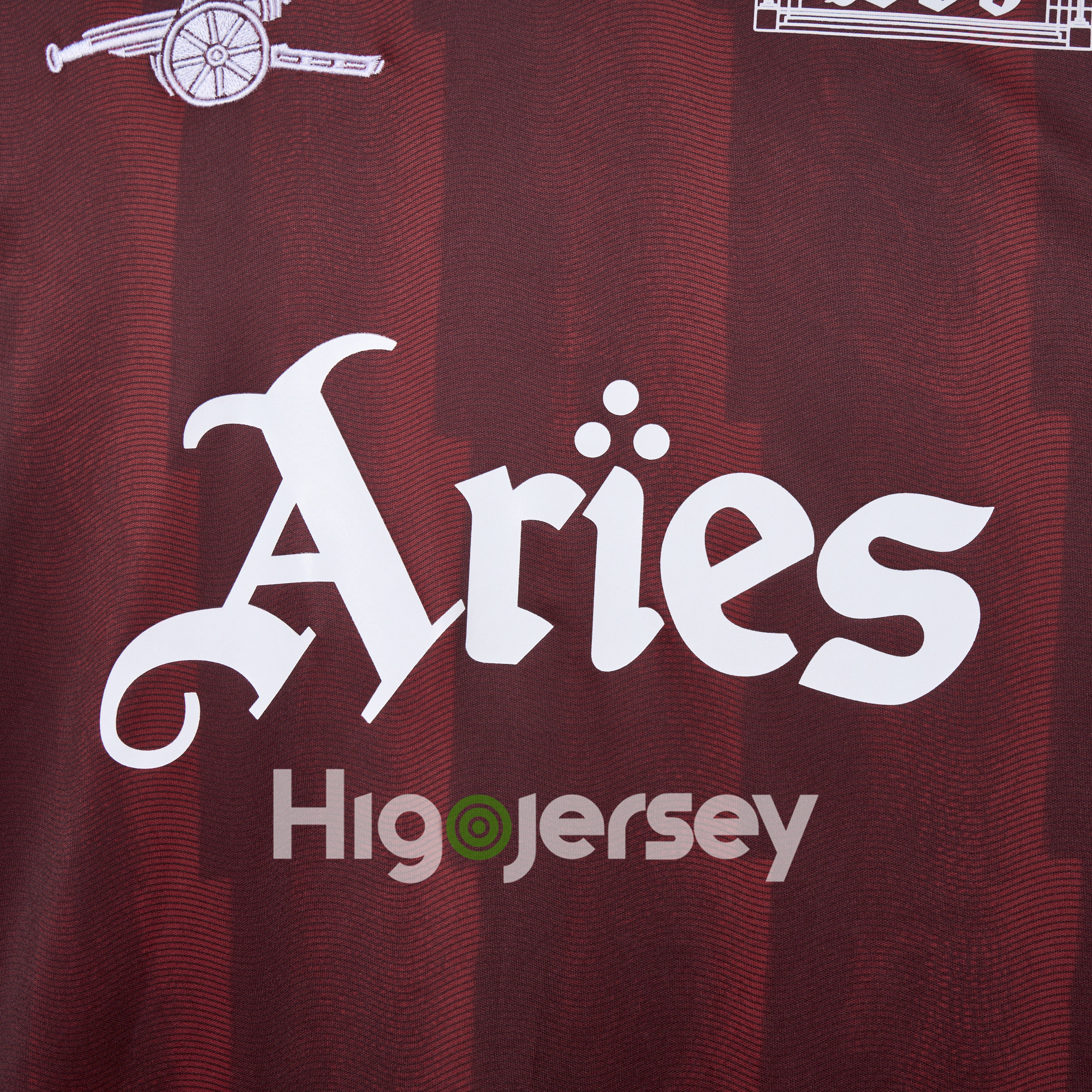 Higojerseys-Arsenal x Aries 24-25 Vintage Red T-shirts