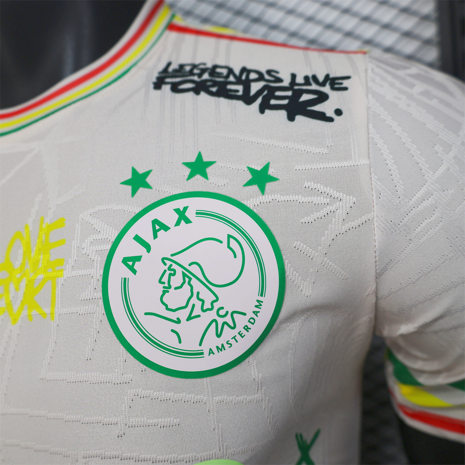 UltraTrikot-Ajax x B-O-B Marly 25-26 Mud Yellow Special Edition Jersey - Player Version