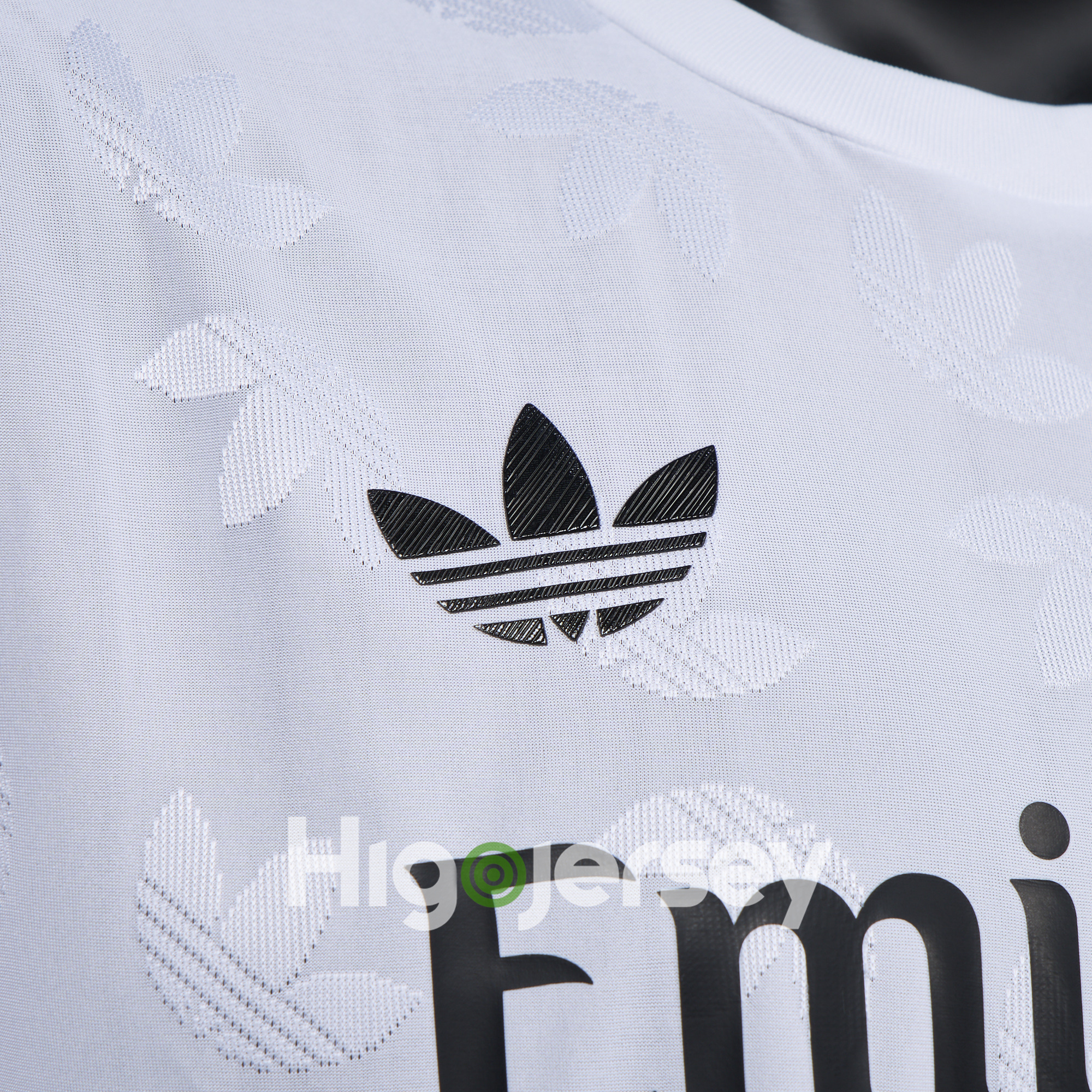 Higojerseys-Real Madrid 24-25 Trefoil White Jersey - Player Version