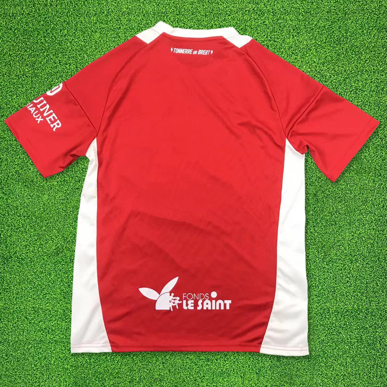 ManixJersey.com | Stade Brestois 24-25 European Home Jersey - Fans Version -Customize Name, Number and Patch | Worldwide Shipping