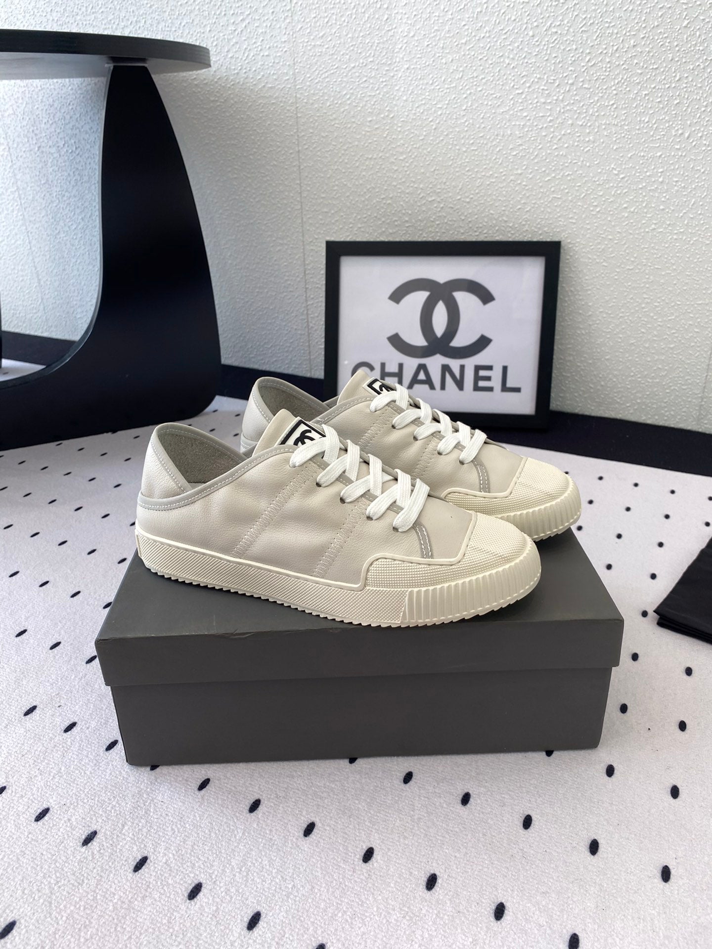 CASUAL SHOES IN GREY LAMBSKIN、mysite、Cacoeks