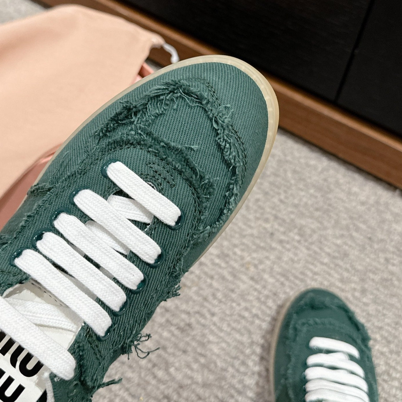 Dexun Sneaker Dark Green Canvas、mysite、Cacoeks