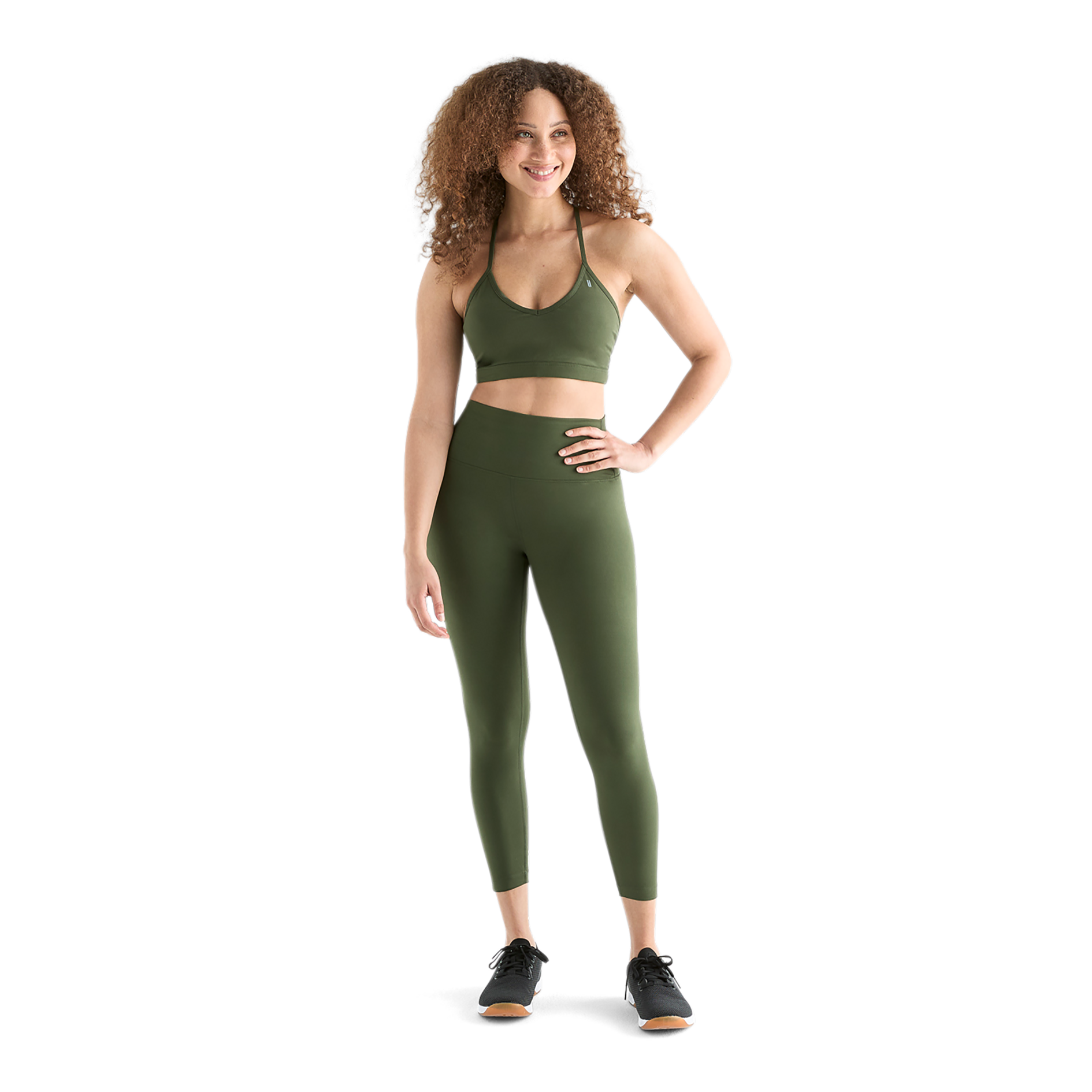 Women's High-Rise Matte Tight 25