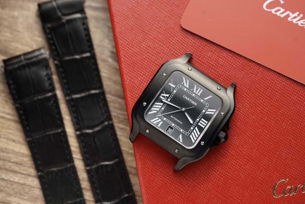 Đồng Hồ Cartier Santos De Cartier WSSA0039 Replica 11 BVF 39 (2)