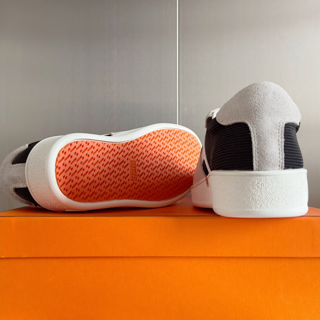 BOOMERANG SNEAKERS LIGHT GRAY MIX BLACK SUEDE、mysite、Cacoeks